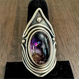 Acid Queen jewelry, Ametrine ring size 8.0.